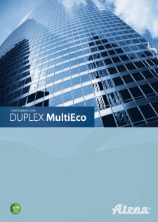 Skrócony katalog marketingowy DUPLEX MultiEco
